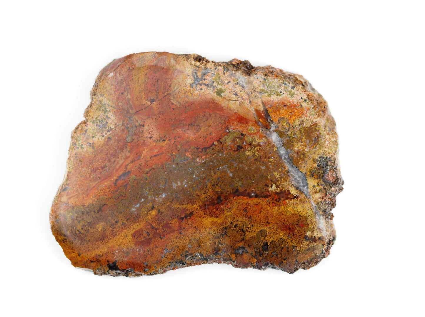 Oregon Maury Mountain Moss Agate Slab