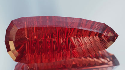 Oregon Sunstone Concave Pear Cut 24.69ct