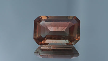 Oregon Sunstone Emerald Cut 11.92ct