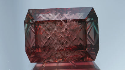 Oregon Sunstone Emerald Fantasy Cut 22.92ct