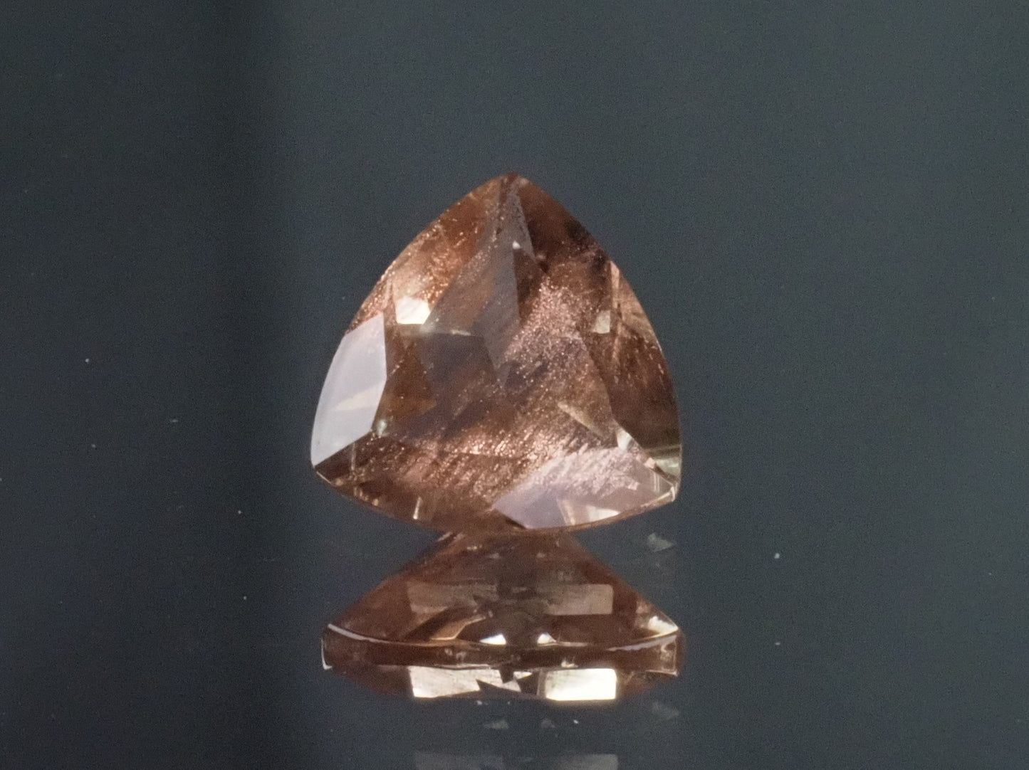 Oregon Sunstone Trillion Cut 1.96ct