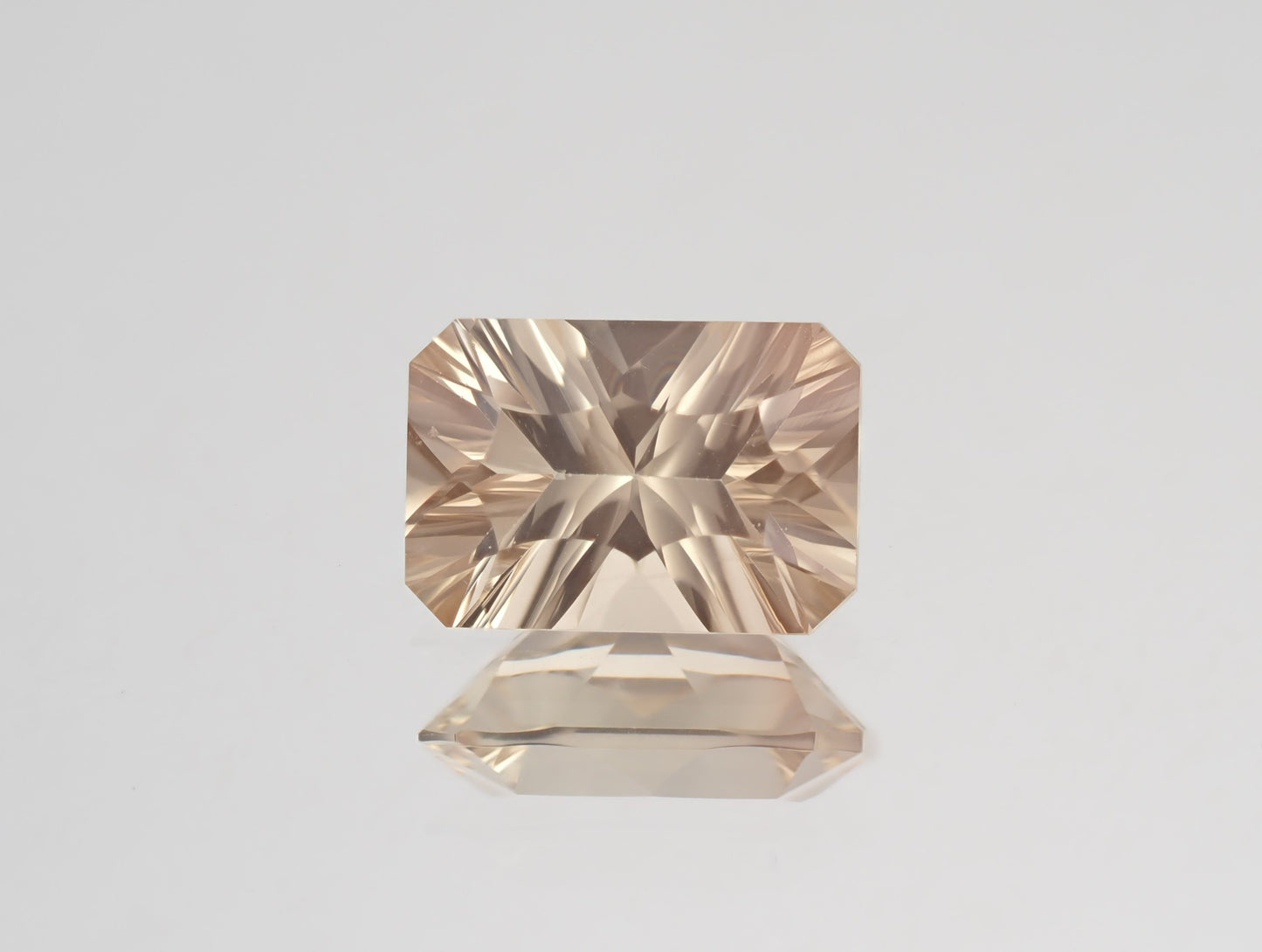 Oregon Sunstone Concave Emerald Cut 5.51ct