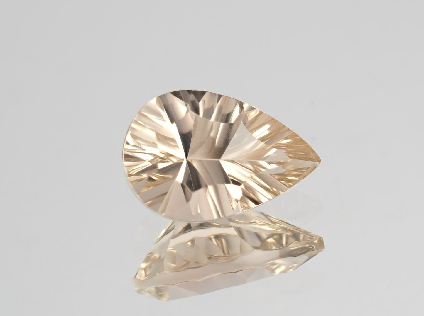 Oregon Sunstone Concave Pear Cut 5.09ct